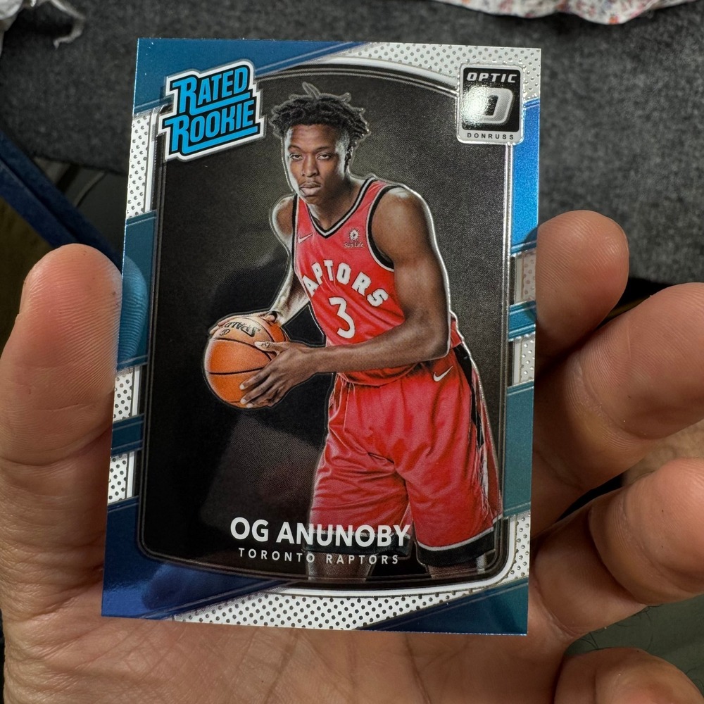 Panini Donruss Optic OG Anunoby 2017-18 Rated Rookie Card 178 Toronto Raptors